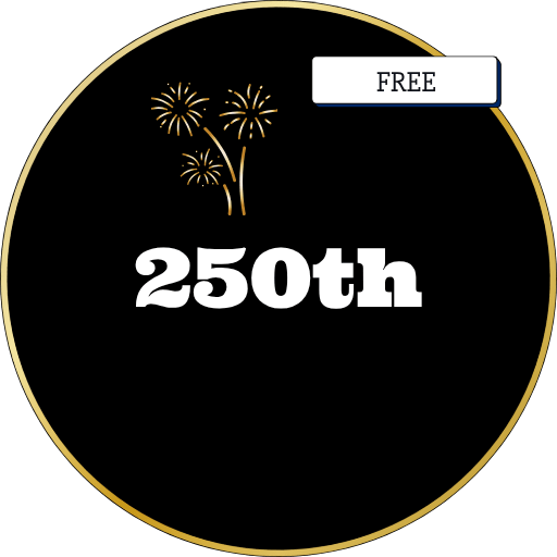 America 250 circle cover