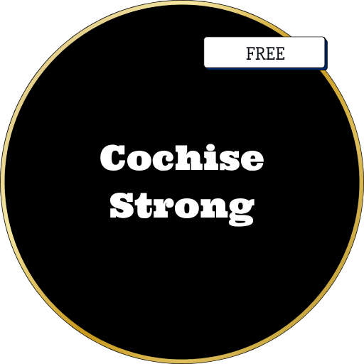 Cochise Strong circle cover