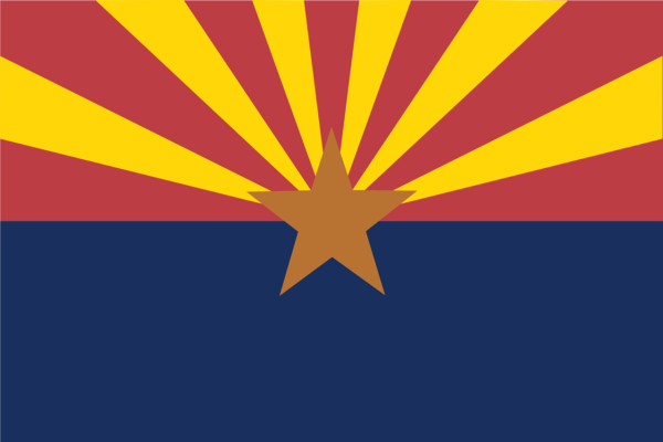 flag, state, arizona, star, stripes, rays, red, yellow, copper star, blue, usa, america, blue stars, arizona, arizona, arizona, arizona, arizona