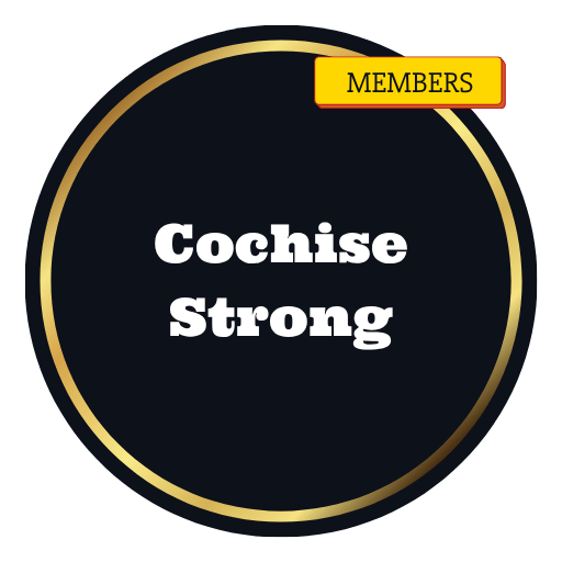 Cochise Strong circle cover